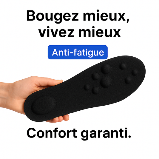 Semelles orthopédiques apaisantes