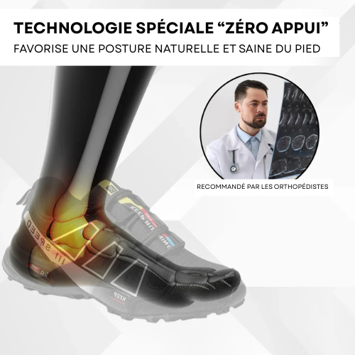 Ortho Balance – Chaussures de randonnée orthopédique anti-douleurs