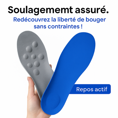 Semelles orthopédiques apaisantes